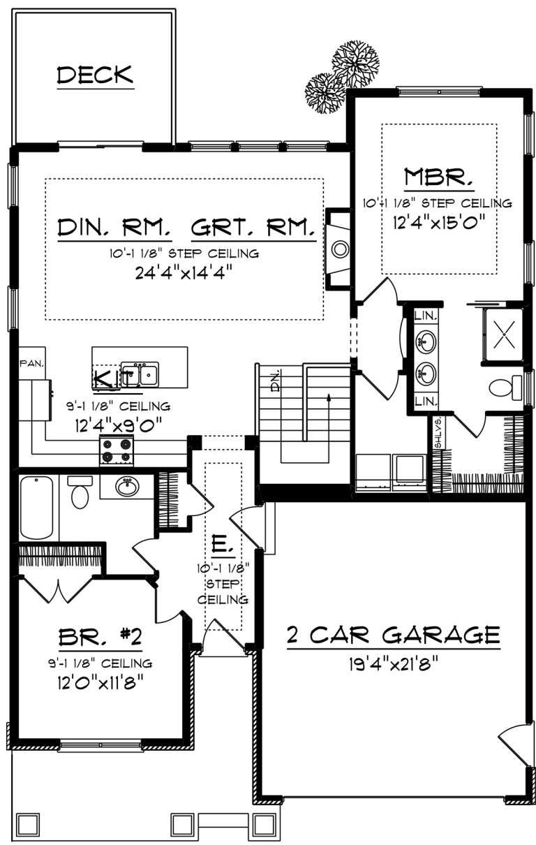 House Plan House Plan #20027 Drawing 1