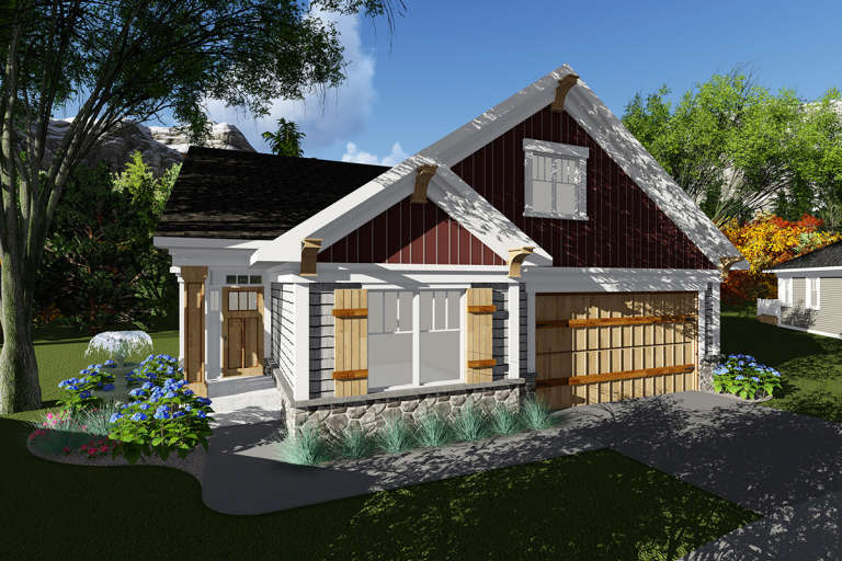 House Plan House Plan #20030 Front Elevation 