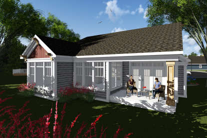 Craftsman House Plan #1020-00052 Elevation Photo