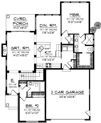 Main Floor for House Plan #1020-00052
