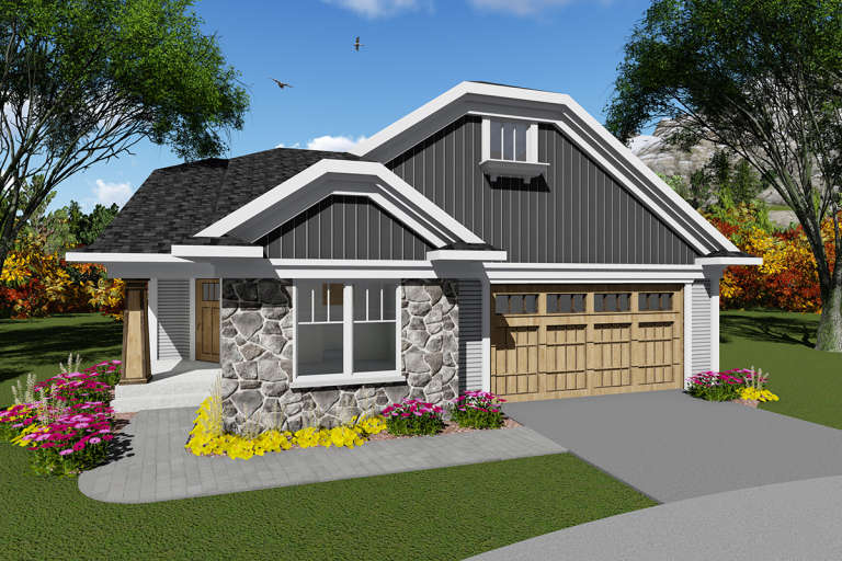 House Plan House Plan #20031 Front Elevation 