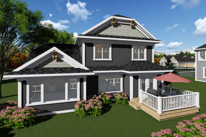 Craftsman House Plan #1020-00055 Elevation Photo