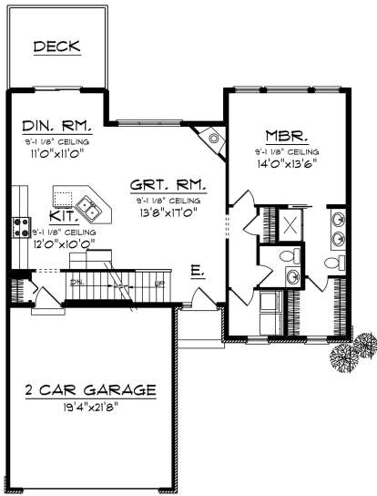 Main Floor for House Plan #1020-00055