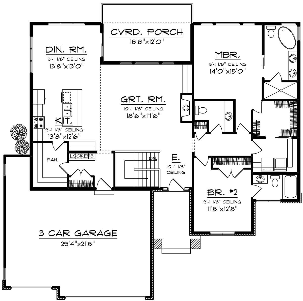 Main Floor for House Plan #1020-00058