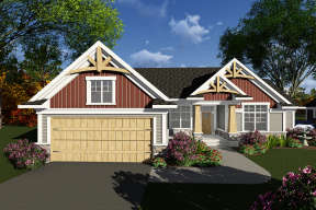 Craftsman House Plan #1020-00059 Elevation Photo