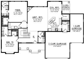 Main Floor for House Plan #1020-00061