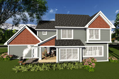 Traditional House Plan #1020-00062 Elevation Photo