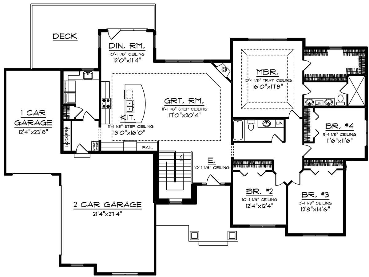 Main Floor for House Plan #1020-00065