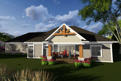 Craftsman House Plan #1020-00067 Elevation Photo