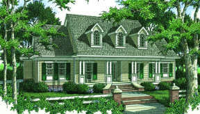 Traditional House Plan #048-00194 Elevation Photo