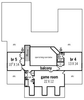 Floorplan 2 for House Plan #048-00194