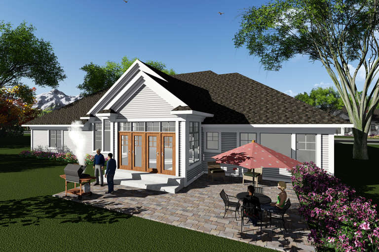 Craftsman House Plan #1020-00072 Elevation Photo