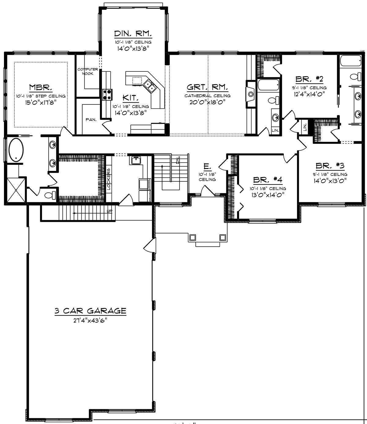 Main Floor for House Plan #1020-00072