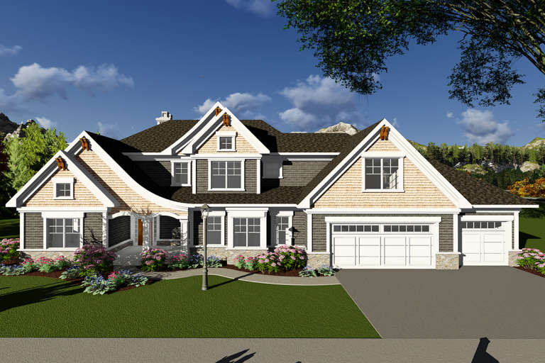 House Plan House Plan #20053 Front Elevation 