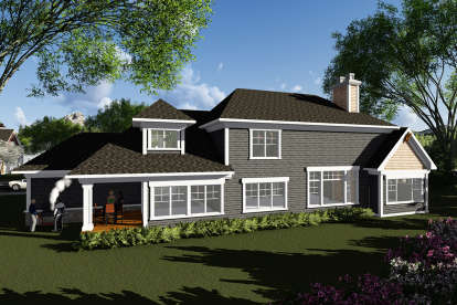 Craftsman House Plan #1020-00075 Elevation Photo