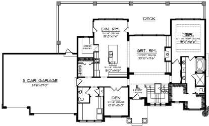 Main Floor for House Plan #1020-00076