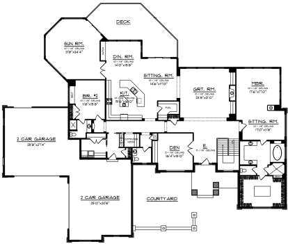 Main Floor for House Plan #1020-00082