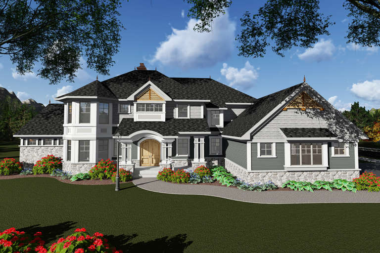 Traditional House Plan #1020-00084 Elevation Photo