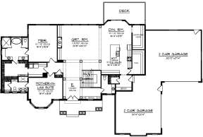 Main Floor for House Plan #1020-00084
