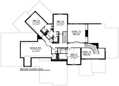 House Plan House Plan #20063 Drawing 2