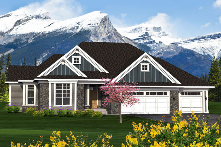 House Plan House Plan #20075 Front Elevation 