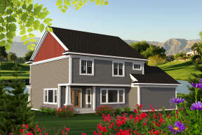 Craftsman House Plan #1020-00098 Elevation Photo