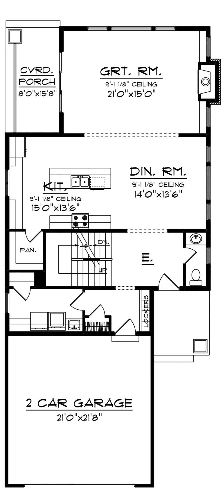 House Plan House Plan #20078 Drawing 1