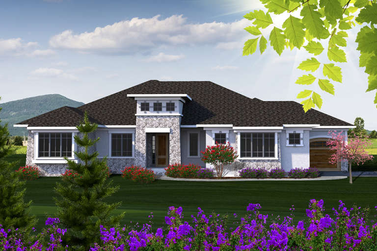 House Plan House Plan #20080 Front Elevation 