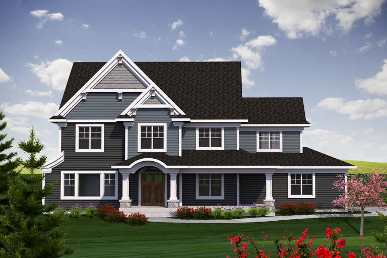 House Plan House Plan #20083 Front Elevation 