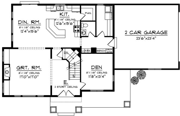 House Plan House Plan #20083 Drawing 1