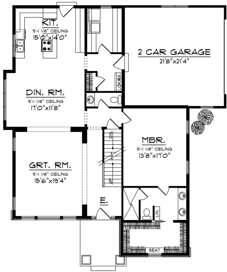House Plan House Plan #20086 Drawing 1