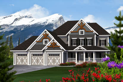 Craftsman House Plan #1020-00109 Elevation Photo