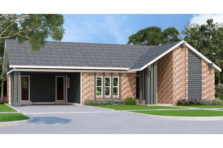 House Plan House Plan #20088 Front Elevation 
