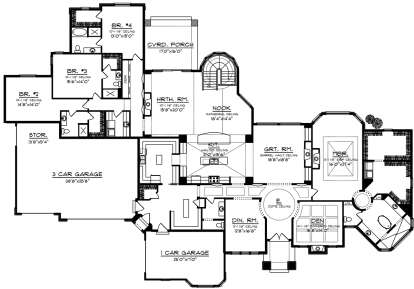 Main Floor  for House Plan #1020-00113