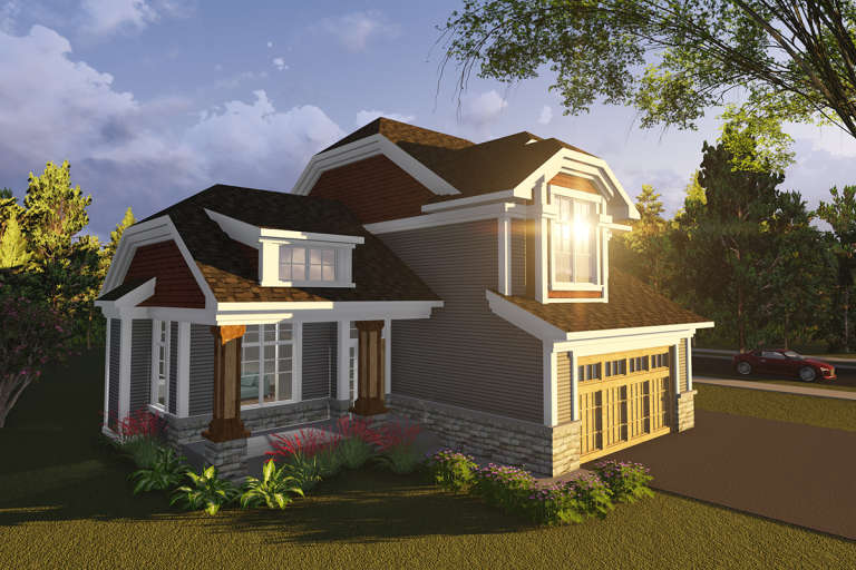 House Plan House Plan #20094 Front Elevation 