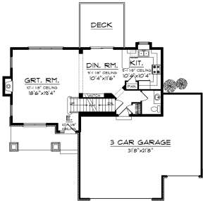 Main Floor for House Plan #1020-00115