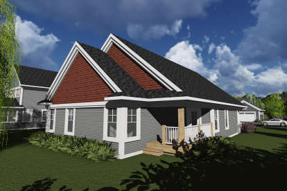 Craftsman House Plan #1020-00117 Elevation Photo