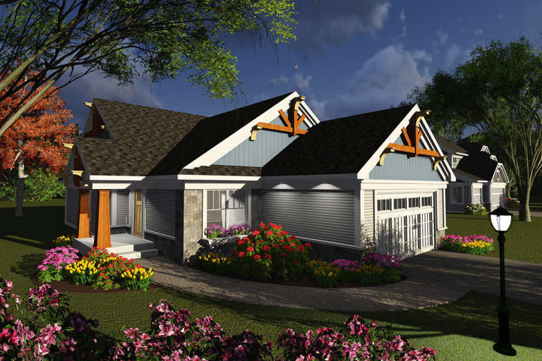 House Plan House Plan #20099 Front Elevation 