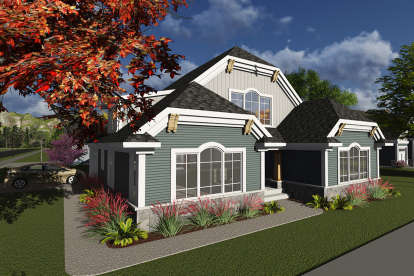 Craftsman House Plan #1020-00121 Elevation Photo