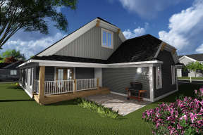 Craftsman House Plan #1020-00121 Elevation Photo