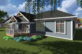 Craftsman House Plan #1020-00123 Elevation Photo