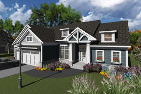 Craftsman House Plan #1020-00124 Elevation Photo