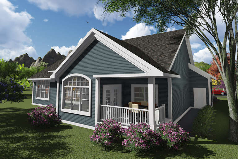 Craftsman House Plan #1020-00124 Elevation Photo