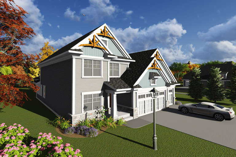 House Plan House Plan #20104 Front Elevation 