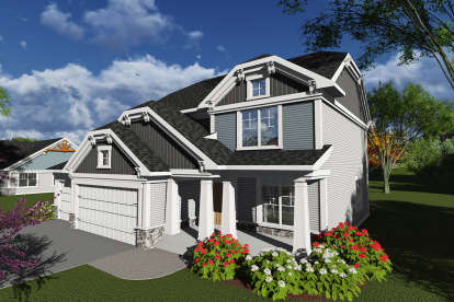 Craftsman House Plan #1020-00126 Elevation Photo