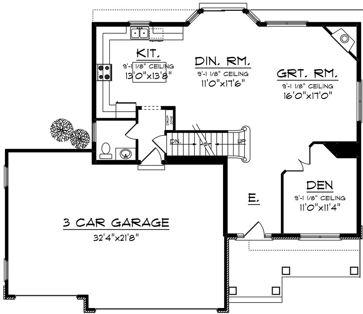 Main Floor for House Plan #1020-00126