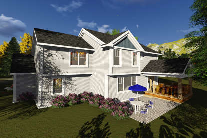 Craftsman House Plan #1020-00129 Elevation Photo