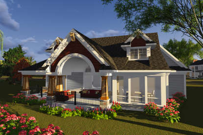 Craftsman House Plan #1020-00130 Elevation Photo