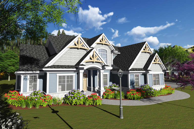 House Plan House Plan #20112 Front Elevation 