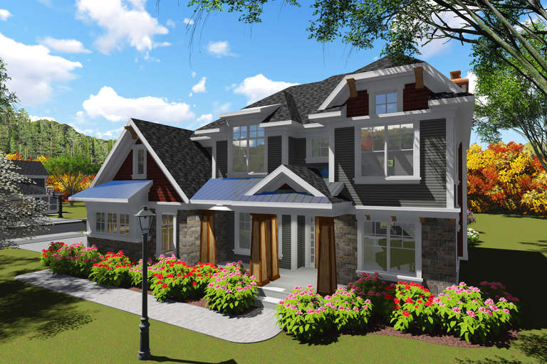 House Plan House Plan #20113 Front Elevation 